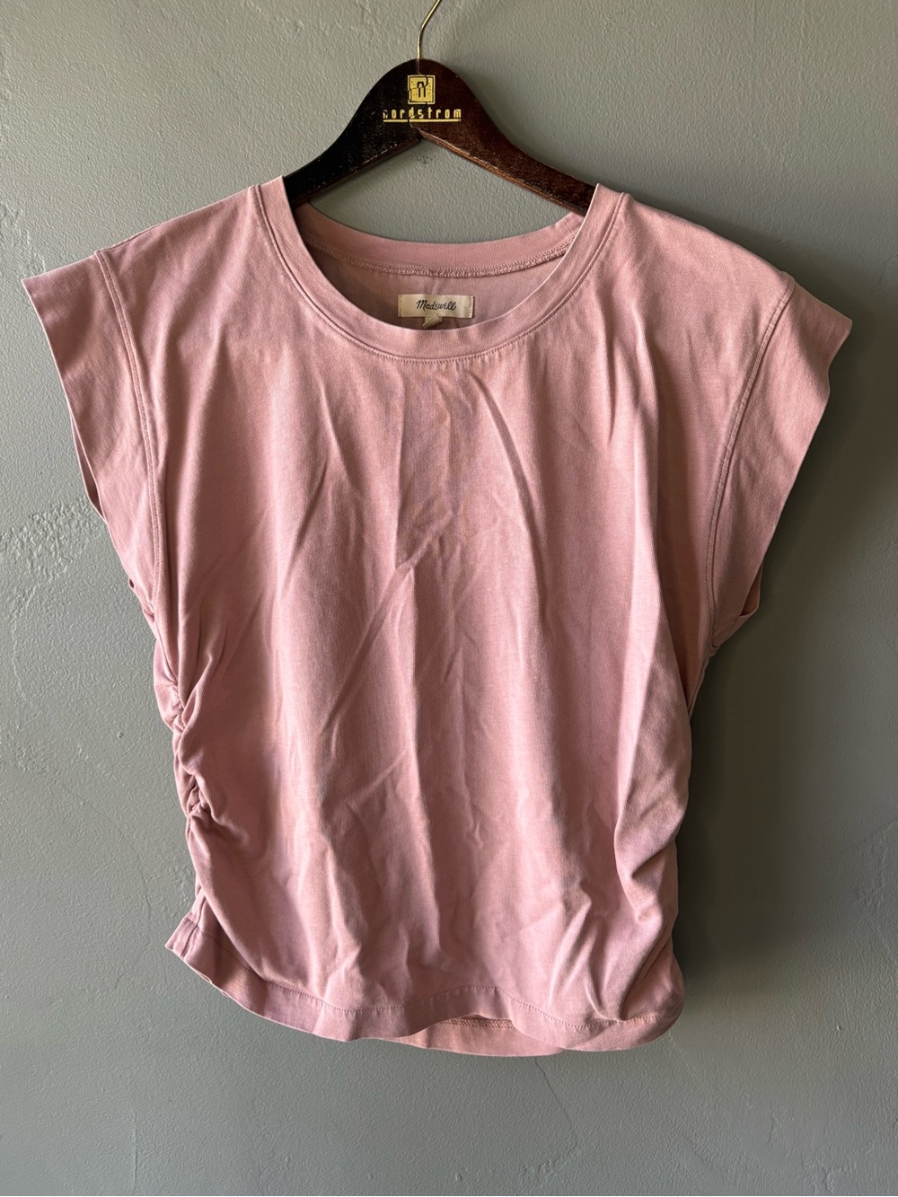 Madewell Side-Cinch Muscle Tee ~ Size M